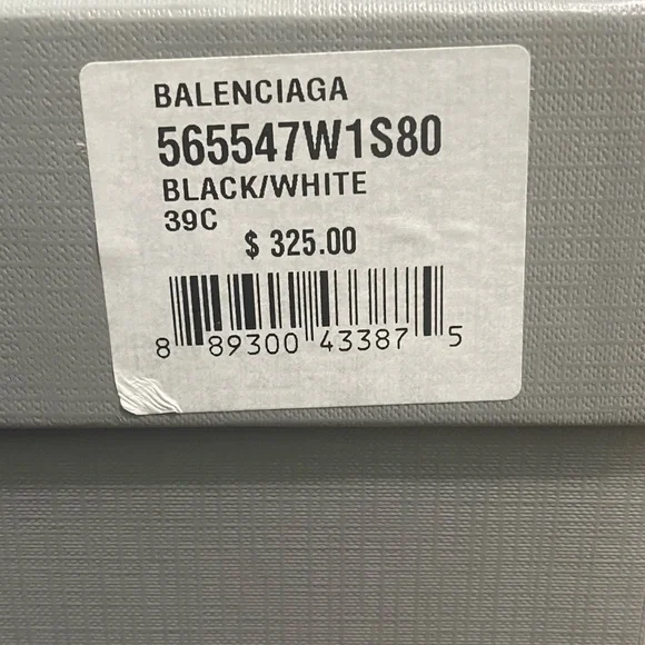Balenciaga Black Slide Sandals - Picture 11 of 13